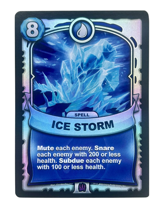 Ice Storm (Battlecast) (Silver Foil) - Nick Nack's Full Frontal Attack