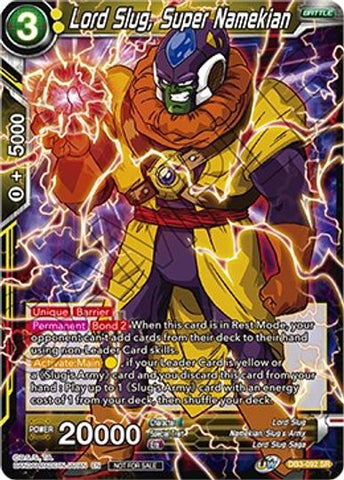 Lord Slug, Super Namekian (DB3-092) [Tarjetas de promoción del torneo] 