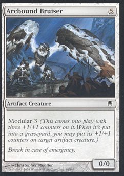 Arcbound Bruiser (Darksteel) Light Play - Nick Nack's Full Frontal Attack