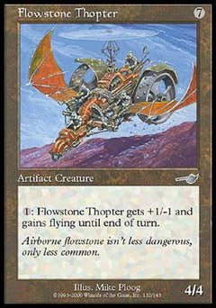 Flowstone Thopter (Nemesis) Near Mint - Nick Nack's Full Frontal Attack