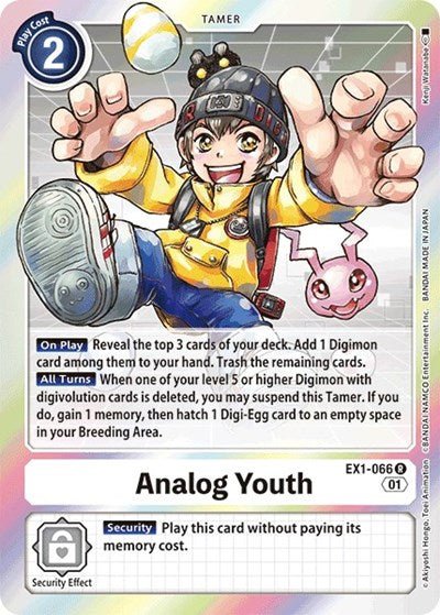 Analog Youth (Classic Collection) Near Mint Foil - Nick Nack's Full Frontal Attack