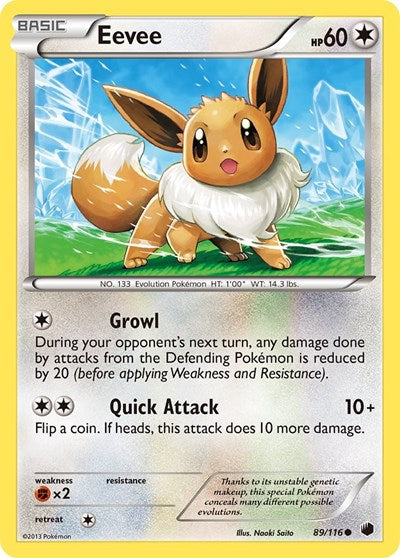 Eevee (89) (Plasma Freeze) Near Mint