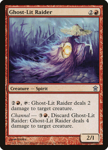 Ghost-Lit Raider [Sauveurs de Kamigawa] 