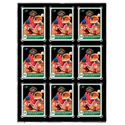 35PT 9-Card Black Border UV ONE-TOUCH Magnetic Holder