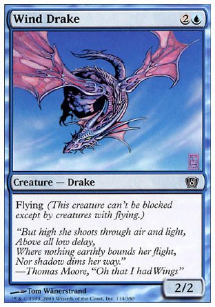 Wind Drake (8th Edition) Near Mint - Nick Nack's Full Frontal Attack
