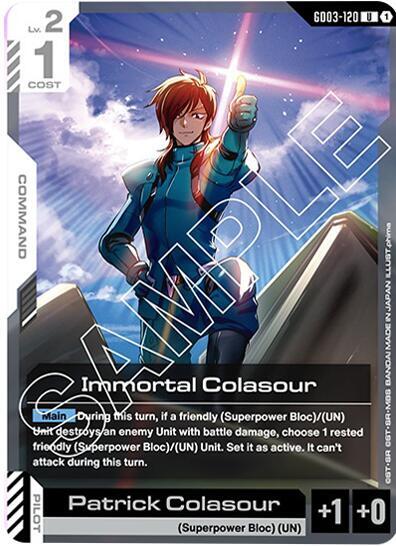Immortal Colasour (Steel Requiem) Near Mint - Nick Nack's Full Frontal Attack