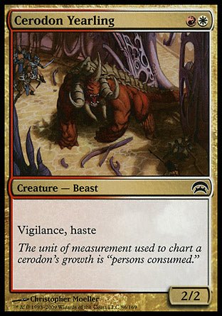 Cerodon Yearling (Planechase) Near Mint - Nick Nack's Full Frontal Attack