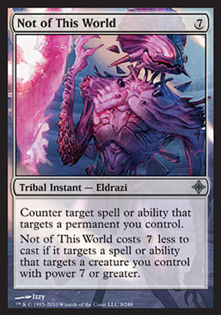 Not of This World (Rise of the Eldrazi) Near Mint