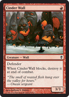 Cinder Wall (Conspiracy) Near Mint