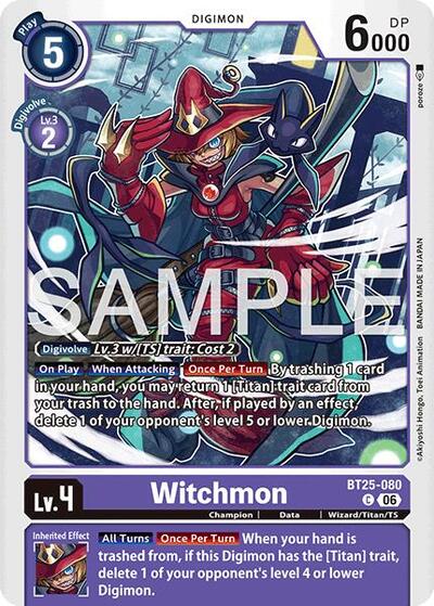 Witchmon (Dual Revolution Booster) Near Mint