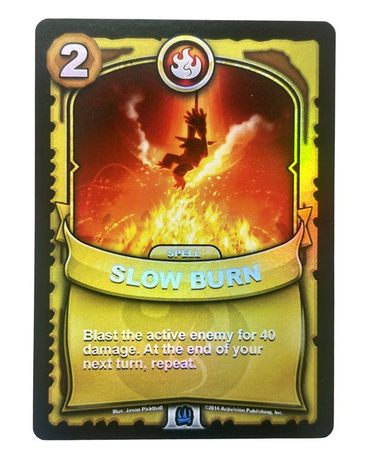 Slow Burn (Battlecast) (Gold Foil) - Nick Nack's Full Frontal Attack