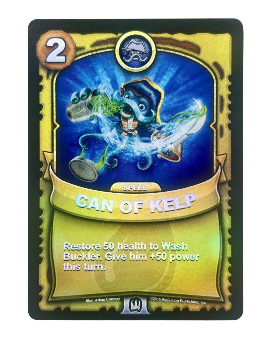 Can of Kelp (Battlecast) (Gold Foil) - Nick Nack's Full Frontal Attack