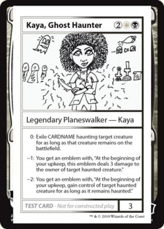 Kaya, Ghost Haunter (édition 2021) [Mystery Booster Playtest Cards] 