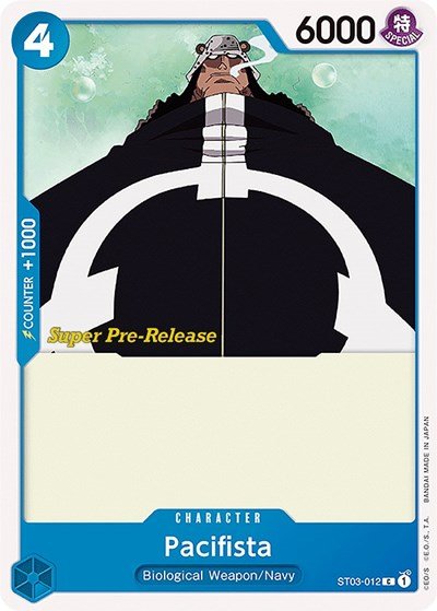 Pacifista (Super Pre - Release Starter Deck 3: The Seven Warlords of the Sea) Near Mint - Nick Nack's Full Frontal Attack