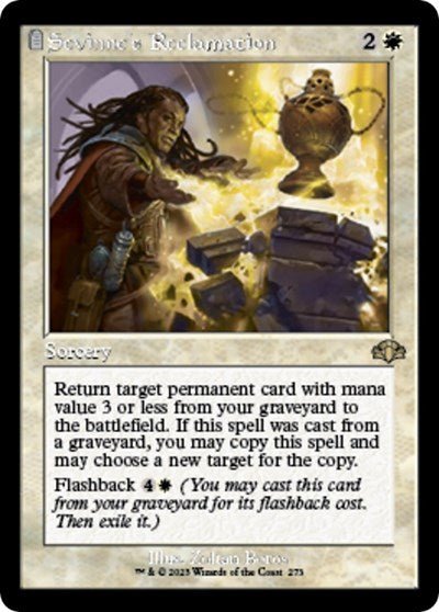 Sevinne's Reclamation (Retro Frame) (Dominaria Remastered) Near Mint - Nick Nack's Full Frontal Attack
