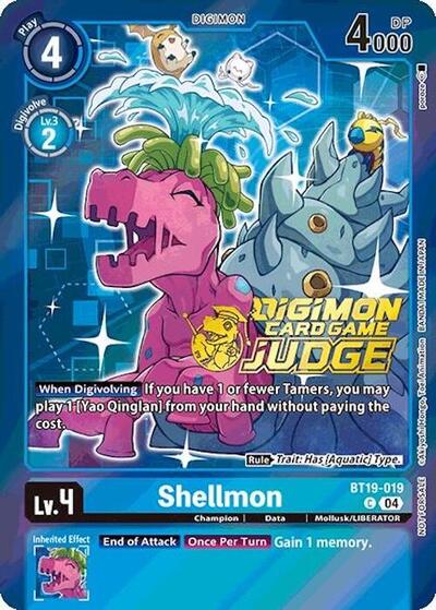 Shellmon (Judge Pack 2025 Wave 1) (Release Special Booster 2.0) Near Mint Foil