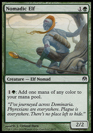 Nomadic Elf (Duel Decks: Phyrexia vs The Coalition) Near Mint