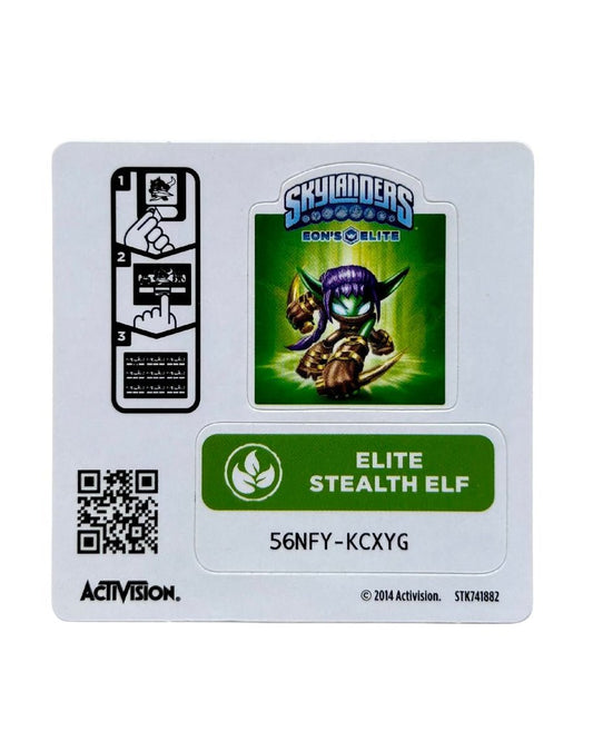 Stealth Elf (Eon's Elite) (Sticker Sheet) - Nick Nack's Full Frontal Attack