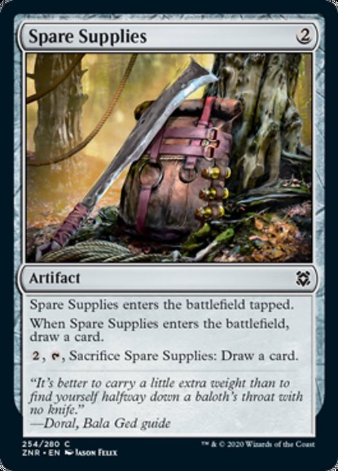 Spare Supplies (Zendikar Rising) Near Mint - Nick Nack's Full Frontal Attack