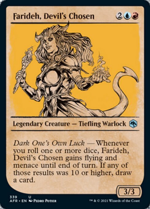 Farideh, Devil's Chosen (Showcase) (Adventures in the Forgotten Realms) Near Mint - Nick Nack's Full Frontal Attack