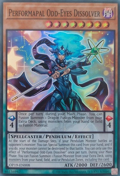 Performapal Odd-Eyes Dissolver (OTS Tournament Pack 19) Near Mint Unlimited