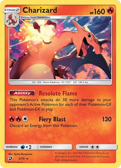Charizard (Dragon Majesty) Near Mint Holofoil