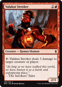 Valakut Invoker (Battle for Zendikar) Near Mint - Nick Nack's Full Frontal Attack