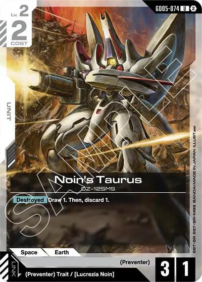 Noin's Taurus (Freedom Ascension) Near Mint