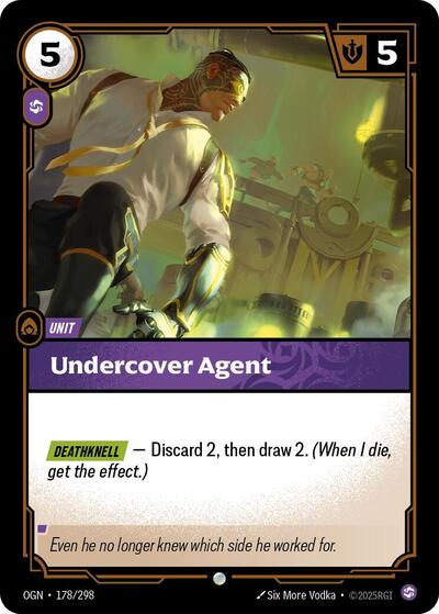 Undercover Agent (Origins) Near Mint - Nick Nack's Full Frontal Attack