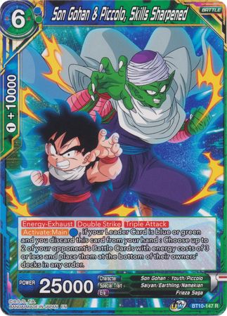 Son Gohan y Piccolo, habilidades afiladas [BT10-147] 