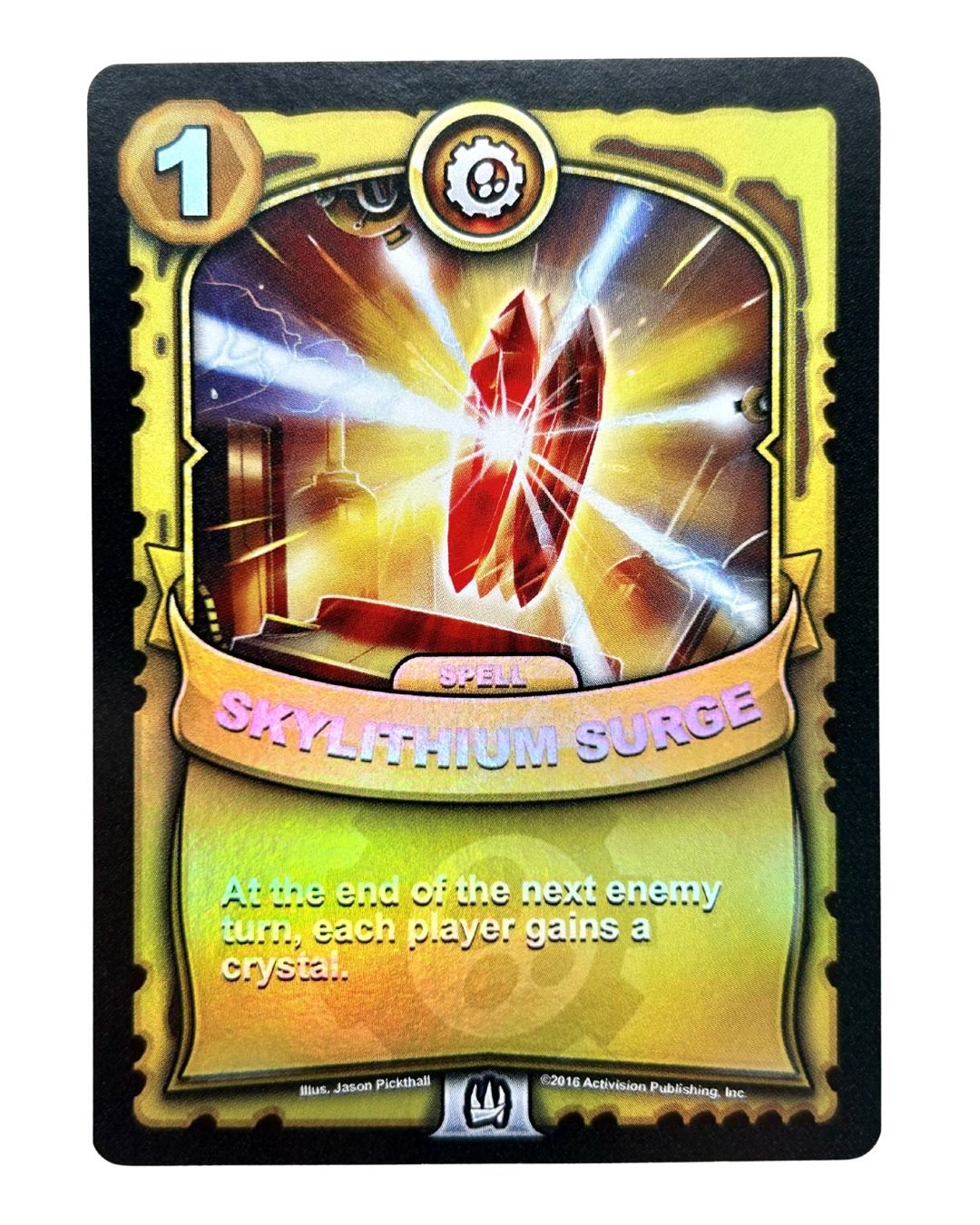 Skylithium Surge (Battlecast) (Gold Foil) - Nick Nack's Full Frontal Attack