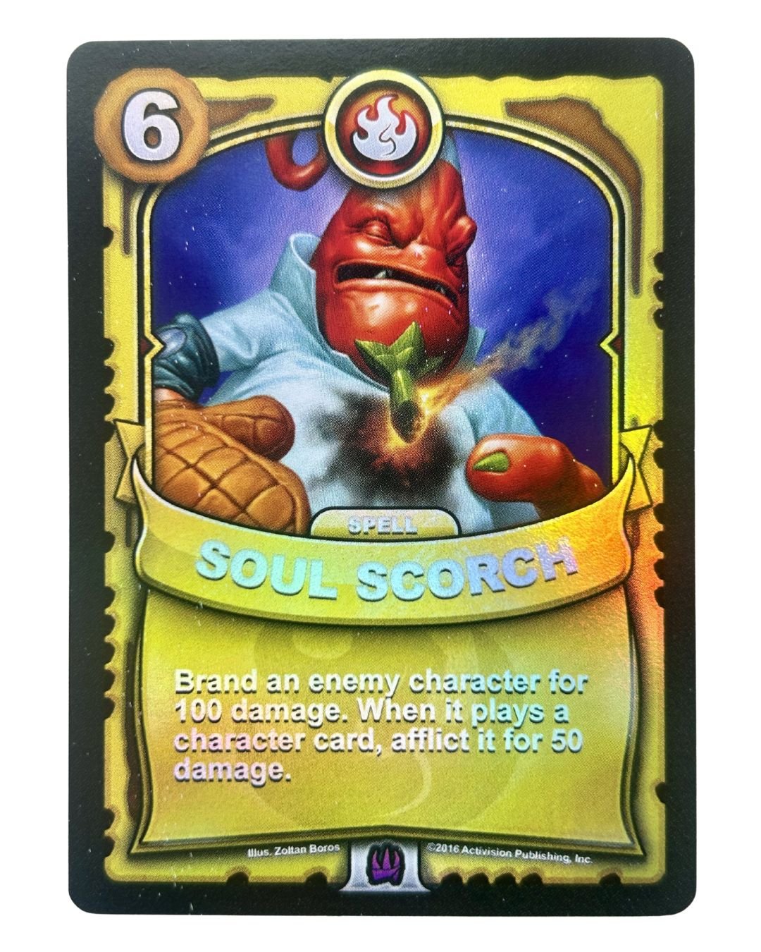 Soul Scorch (Battlecast) (Gold Foil) - Nick Nack's Full Frontal Attack
