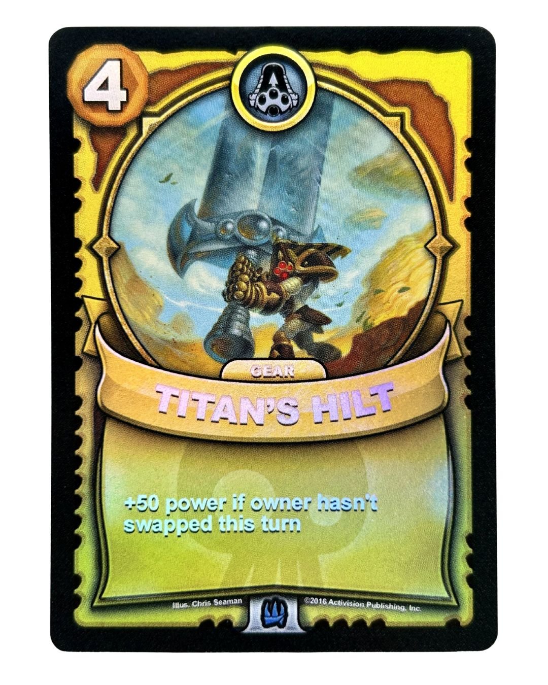 Titan's Hilt (Battlecast) (Gold Foil) - Nick Nack's Full Frontal Attack