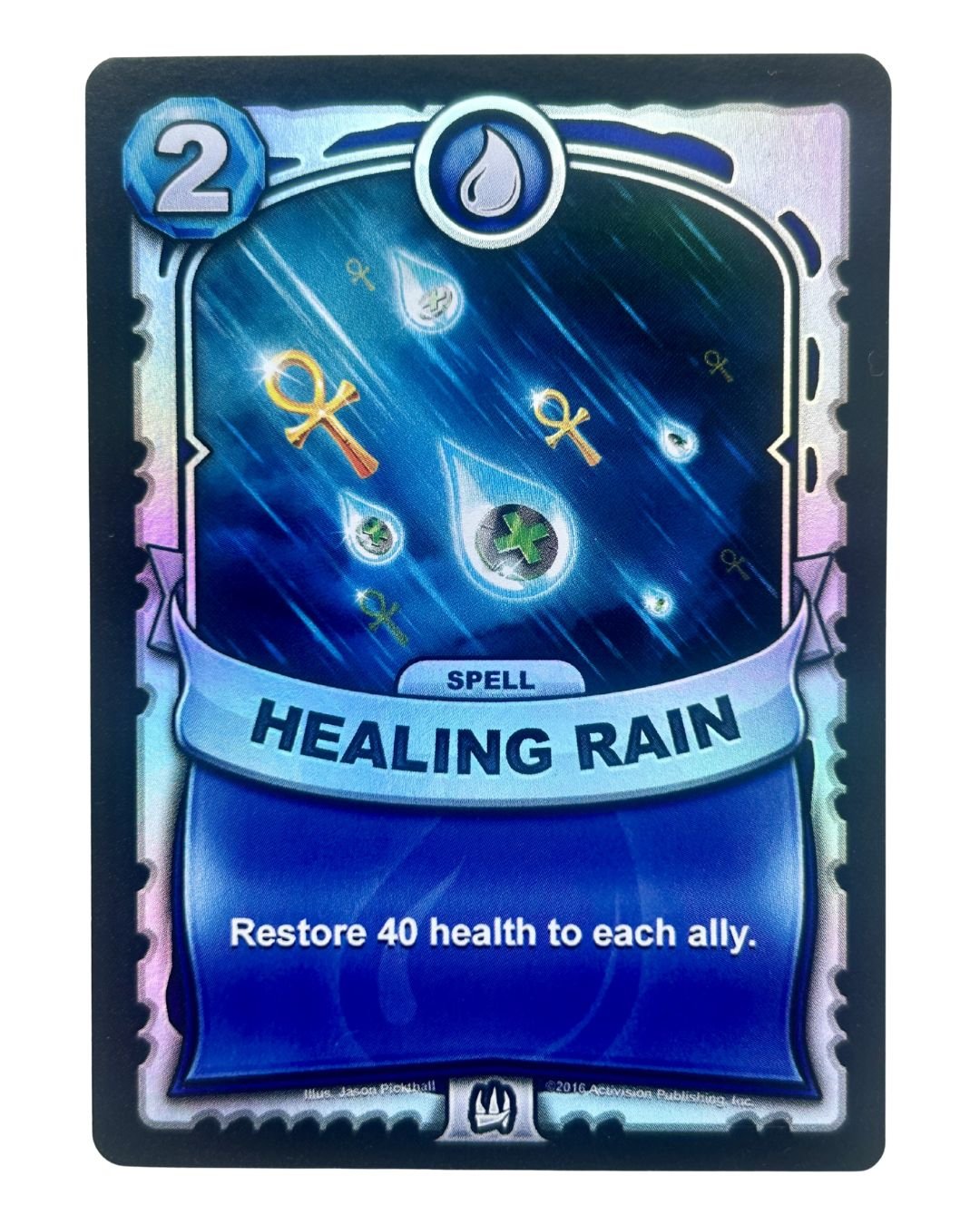 Healing Rain (Battlecast) (Silver Foil) - Nick Nack's Full Frontal Attack