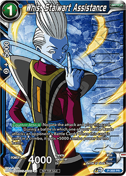 Whis, Stalwart Assistance (Unison Warrior Series Boost Tournament Pack Vol. 7 - Winner) (P-368) [Tournament Promotion Cards]