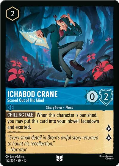 Ichabod Crane - Scared Out of His Mind (Whispers in the Well) Near Mint - Nick Nack's Full Frontal Attack