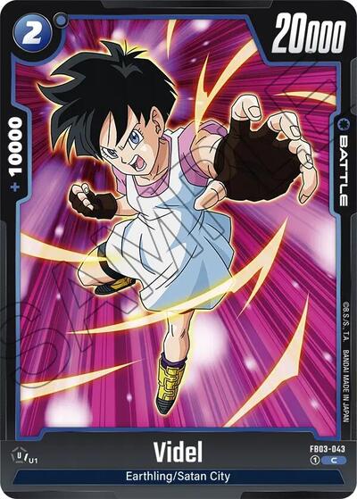 Videl FB03-043 (Raging Roar) Near Mint