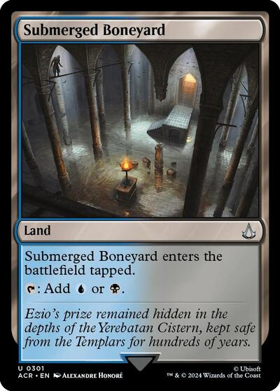 Submerged Boneyard (Universes Beyond: Assassin's Creed) Near Mint