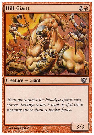 Hill Giant (8th Edition) Near Mint - Nick Nack's Full Frontal Attack