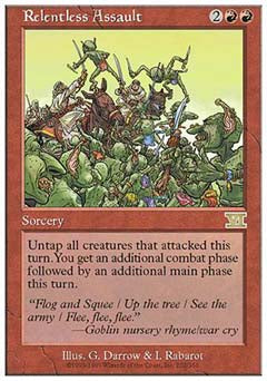Relentless Assault (Classic 6th Edition) Light Play