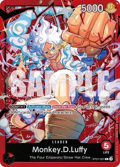 Monkey.D.Luffy (ST21-001) (Starter Deck 31: RED Monkey.D.Luffy) Near Mint Foil