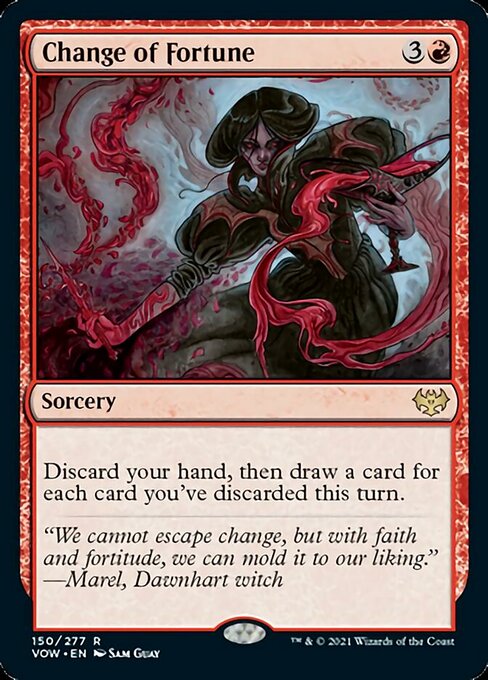 Change of Fortune (Innistrad: Crimson Vow) Near Mint