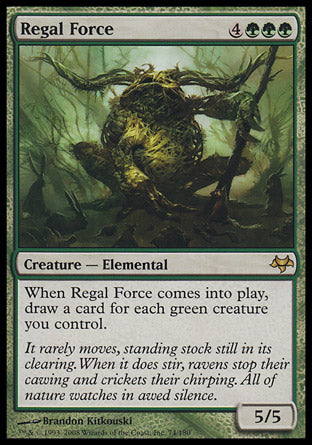 Regal Force (Eventide) Damaged / Poor Foil