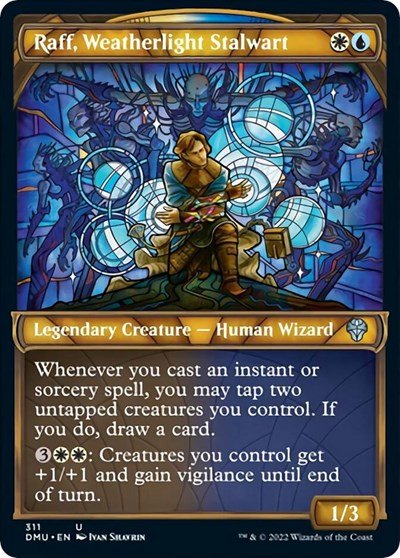 Raff, Weatherlight Stalwart (Showcase) (Dominaria United) Near Mint Foil - Nick Nack's Full Frontal Attack