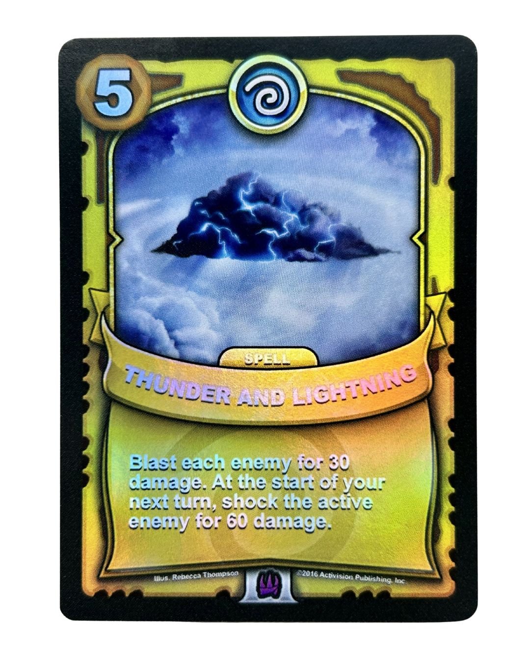 Thunder and Lightning (Battlecast) (Gold Foil) - Nick Nack's Full Frontal Attack