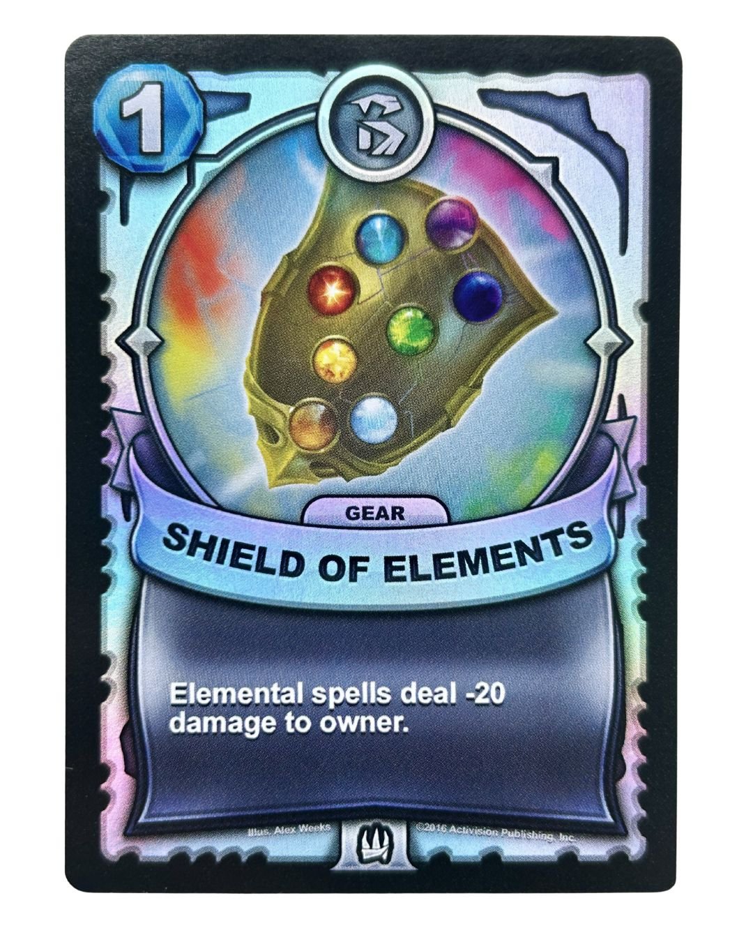 Shield of Elements (Battlecast) (Silver Foil) - Nick Nack's Full Frontal Attack