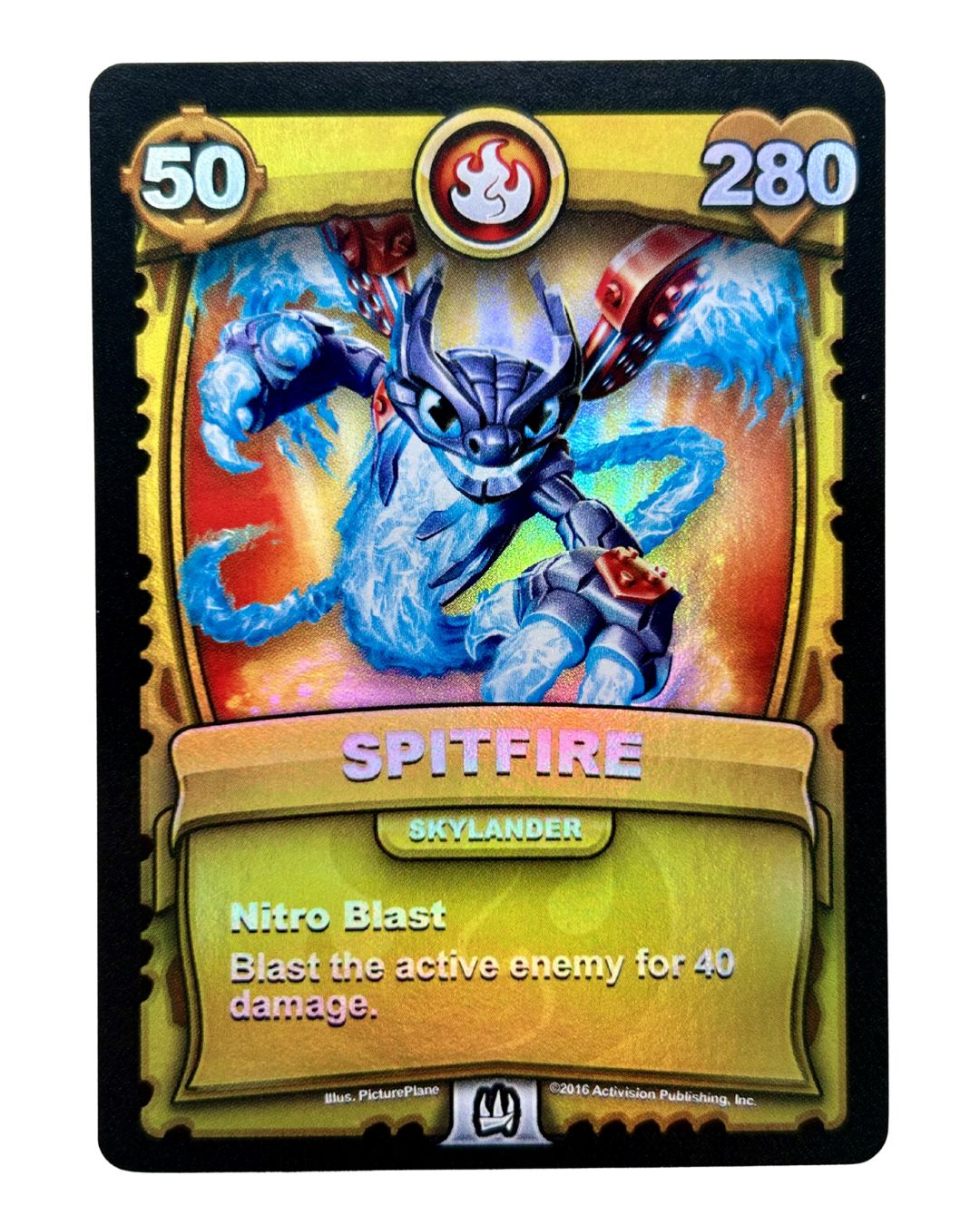 Spitfire (Battlecast) (Gold Foil) - Nick Nack's Full Frontal Attack