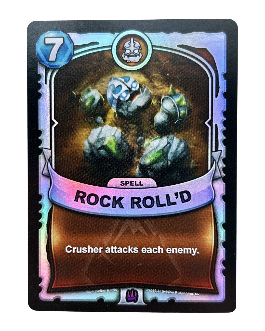 Rock Roll'd (Battlecast) (Silver Foil) - Nick Nack's Full Frontal Attack