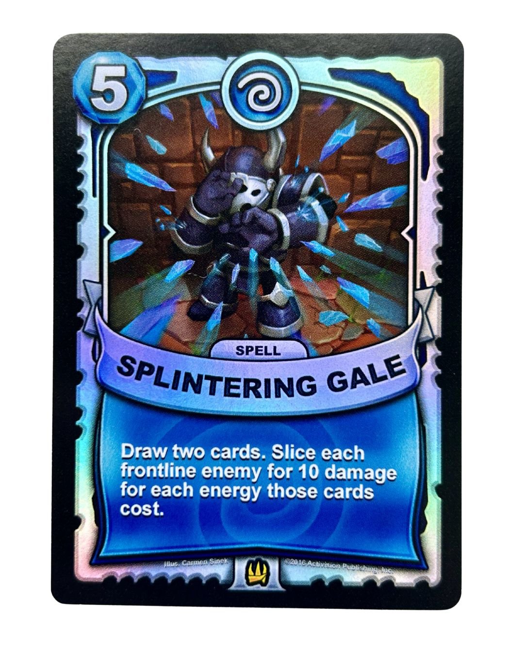 Splintering Gale (Battlecast) (Silver Foil) - Nick Nack's Full Frontal Attack