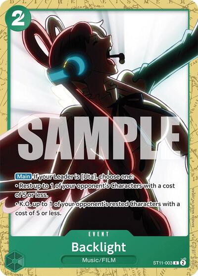 Backlight (Starter Deck 16: GREEN Uta) Near Mint - Nick Nack's Full Frontal Attack